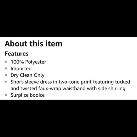 AKIRA ARK+CO Floral Black & White Kimono Sleeve Dress Size Small - Picture 17 of 17